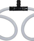 Victorian Style Quick Connect Faucet Hose Assembly Chrome Finish RP34352 Replacement Part for Widespread Faucets