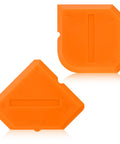 Two Piece Caulking Tool Set Silicone Sealant Tools For Kitchen And Bathroom Flooring Sealing Durable Flexible Plastic With More Than 10 Edges