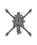 Overhead view of Tough As Nails FPV Drone Kit With O4 Pro Air Unit And 1250KV Motors For X8 V3 XING2 3110 UAV frame and motors