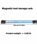 12 Inch Magnetic Tool Strip 4 Pack For Garage And Kitchen Organization, Heavy Duty Alloy Steel Magnetic Bars Hold Up To 19 Lbs Each