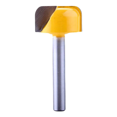 Premium 1/4 Inch Shank Flush Trim Router Bit For Wood Carving And Hinge Mortising with a straight design and smooth finish.