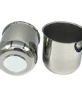 Four Pack 4.25 Inch Center Caps Push Through For Trailer Truck RV Wheel Rims Chrome Stainless Steel Center Bore Anti Rust Waterproof Durable Caps