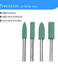 20 Piece Rubber Polishing Bits Kit For Rotary Tools 1/8 Inch Shank Silicone Buffing Bits with cylindrical and bullet shapes
