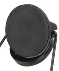 Close-up of 0-50mm RC Fixed-Wing Aileron Inclinometer Gauge, showing metal and plastic construction, black color