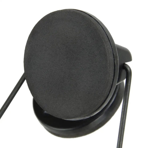 Close-up of 0-50mm RC Fixed-Wing Aileron Inclinometer Gauge, showing metal and plastic construction, black color