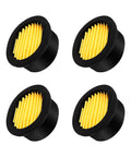 4 Pack Air Compressor Intake Filter Elements For Generators And Blowers, Heavy Duty Paper Filters To Block Dust, Moisture