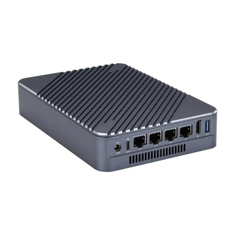 Compact Intel Core I5 1135G7 Mini PC With 16GB DDR4 Ram And 128GB M2 Ssd Delivers Rock Solid Stability And Ready To Roll Speed, back view.