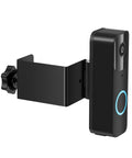 Adjustable Angle Doorbell Mount For Video Doorbells With 45 To 135 Degree Side Tilt, Anti Theft Design, No Drill Install
