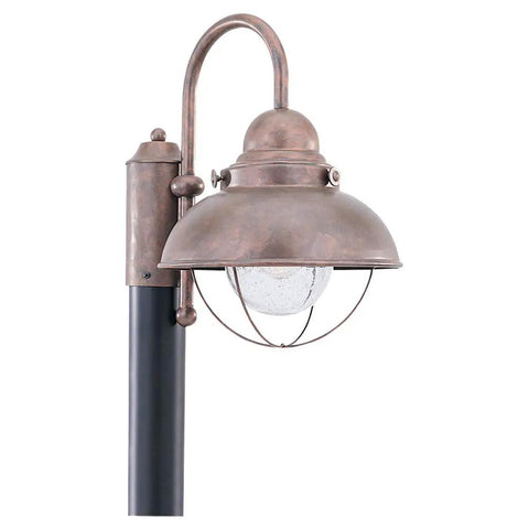 One Light Outdoor Post Lantern In Black Finish Dope Porch Lighting Fixture For Pathways Full Size Weatherproof Outdoor Light Easy Install