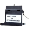 Heavy Duty 60A 12V DC Contactor Relay Part 45887726020 with side view showing label for EV Charging Stations.