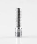 Heavy Duty 20 Pack M14x1.5 To M12x1 Extended Wheel Stud Conversion Adapter Kit With 32mm Shank And 50mm Length For Smooth Ride On Cars With 14x1 Thread Bolts, chrome steel stud