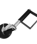 Beefy Heavy Duty Adjustable Gate Wheel with Rubber Caster and Iron Plate for Commercial and Residential Fence Gates