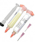 Syringe Solder Paste Flux Kit NC-559-ASM 10cc for PCB BGA Soldering Rework includes flux paste, solder ball paste, and needle