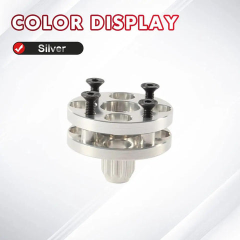Silver CNC Aluminum Planetary Gear Housing Front And Rear For Traxxas UDR 1 To 7 Upgrade Hop Up 6061 Aluminum