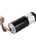 Industrial Heavy Duty Brushless DC Planetary Gear Motor 12V And 24V With Built In Drive, 36mm frame with wires.