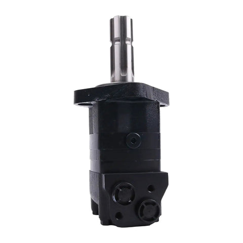 Hydraulic Orbital Motor OMS80-151F0560 151F-0560 Replacement PTO Shaft for Industrial Hydraulics Side Port G1/2 Drain G1/4 Beefy PTO Style Motor for Heavy Machinery and Equipment