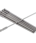 Get Your Hands On Six Pack Of Top Shelf S2 Steel Magnetic Screwdriver Bits Perfect For Any Tough DIY Job Plus Electric Drill And Hand Tool Repairs Around The House, six-piece set