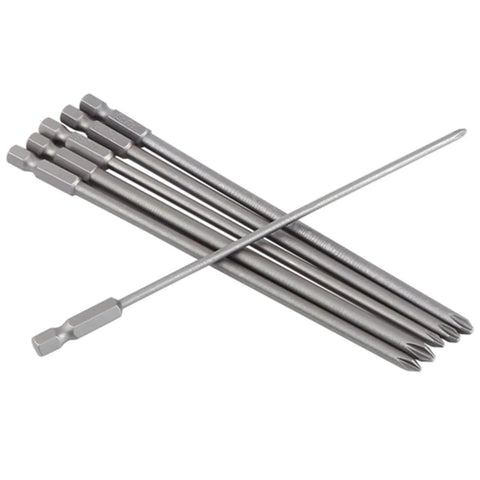 Get Your Hands On Six Pack Of Top Shelf S2 Steel Magnetic Screwdriver Bits Perfect For Any Tough DIY Job Plus Electric Drill And Hand Tool Repairs Around The House, six-piece set