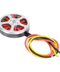 Brushless Motor 5010 360KV Built For Big Loads Outdoor Multiaxis High Torque With Hollow Cooling Cover, bare wires visible