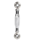 Aluminum Chrome Adjustable Shift Linkage Rod For Harley Dyna Mid Control 1984 To 2017 And Softail 2018 To 2023 Easy Height Tweaks Durable Anodized Shift Lever Upgrade, chrome aluminum rod with ball ends