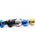 Titanium Alloy Socket Head Cap Screws Set In Ti 6Al 4V Aviation Grade With Blue Purple Anodized Finish M4 M5 M6 M8 Four Pieces CNC Machined