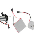 Fireplace Blower Motor Repair Kit With Thermoelectric Generator Sheet For Quiet High Performance Fireplace Fan Replacement Easy Install Low Noise Operation Ideal For Nighttime Use And Cozy Evenings, motor and sheet