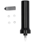 Pro Grade Watch Crystal Removal Tool Kit With Air Pump, durable ABS and stainless steel, components and fittings visible