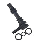 Gear Lube Reservoir Fitting Assembly For Alpha One Gen 2 And Bravo Sterndrives Bulkhead Connector To Transom Shield Replacement For 22 861150 T02 22 861150 A1 22 861150 A2 Includes O Rings