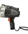 6000 Lumen Rechargeable Handheld Spotlight Flashlight With Car Charger Adapter REVO Portable Outdoor Beast side view