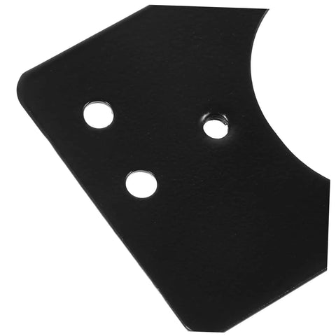 Close-up of Stainless Steel Hinge Repair Plates Kit 2 Pack For Cabinets And Furniture Durable Mending Plates