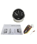 52mm Water Level Gauge Indicator With Red Or Yellow Backlight 240-33 Ohm for 12V and 24V vehicles, with installation guide and wiring