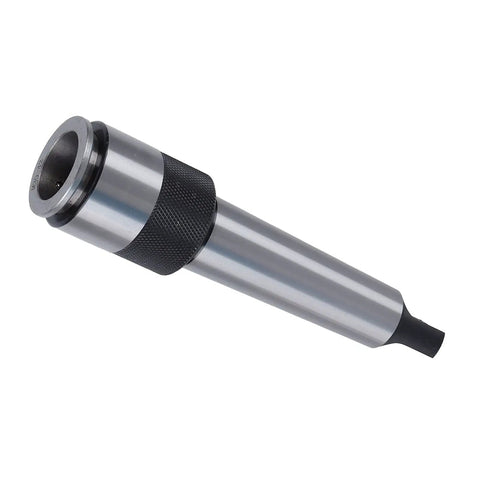 Heavy Duty Morse Taper Tap Chuck For Lathe And Milling Machines With Adjustable Slip Torque Control and Secure Clamping Collet to Prevent Breakage on M10 Threads While Boosting Precision During Drilling Work, MT4 size.
