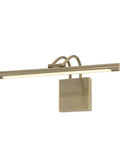 15 Watt Hardwire Adjustable Dimmable LED Picture Light With Antique Brass Finish, 17 Inch, 3000K, 794 Lumens