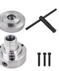 5C Collet Lathe Chuck Closer With One And A Half By Eight Threaded Adapter For Lathe Ready To Go, 5 Inch OD, 6000 RPM, 0.0006 TIR
