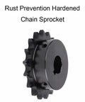 Heavy Duty Industrial Hardened Steel Roller Chain Sprocket B Type With 1 Inch Bore And 15 Teeth side view