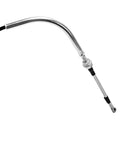 Golf Cart Shift Cable For Club Car DS Gas Models From 1984 Through 1997 Replacement Transmission Cable 63 Inch Length For Forward And Reverse Shifting OEM 1012326 1013085 1018510 02, silver cable end