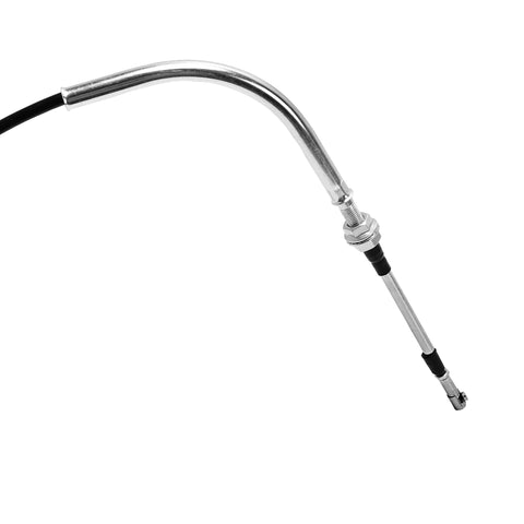 Golf Cart Shift Cable For Club Car DS Gas Models From 1984 Through 1997 Replacement Transmission Cable 63 Inch Length For Forward And Reverse Shifting OEM 1012326 1013085 1018510 02, silver cable end