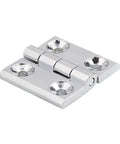 Beefy Rotating Concealed Hinges For Doors And Cabinets 40 To 60mm Zinc Alloy Silver Door Fittings Easy Install Heavy Duty Construction