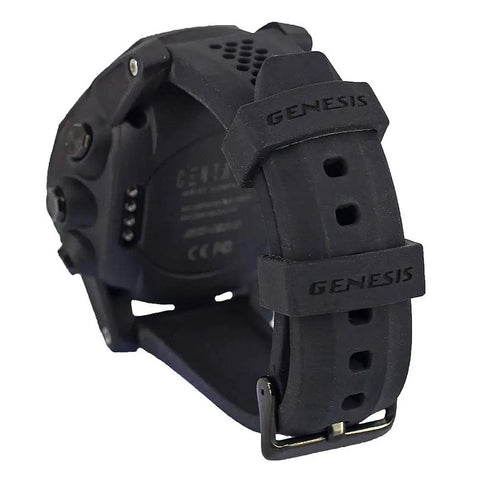 Back view of Centauri Dive Wrist Mount Computer For Scuba Junkies And Underwater Exploration, featuring rugged strap