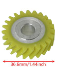 Easy Install Plug And Play Mixer Worm Gear Replacement for KitchenAid Mixers Yellow Durable OEM Grade 36.6mm size