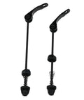 Lightweight Dope Quick Release Bicycle Skewer For Road Mountain And BMX Bikes Easy Install Axle Replacement shown in black