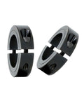 Double Split Shaft Collar Set Screw Style For Precise Axle Retention Inner Diameter 4 To 80mm Heavy Duty Clamp