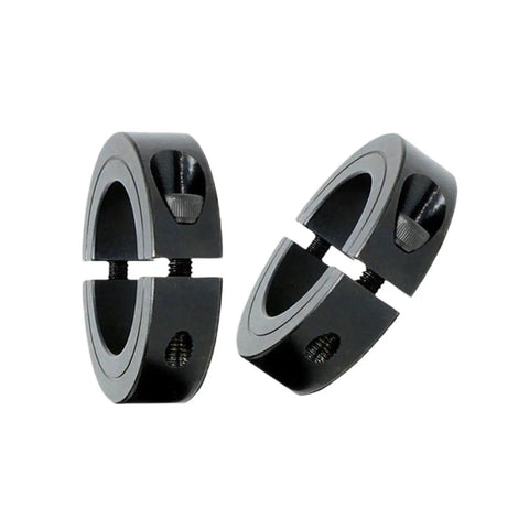 Double Split Shaft Collar Set Screw Style For Precise Axle Retention Inner Diameter 4 To 80mm Heavy Duty Clamp