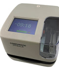 Heavy Duty Electronic Document Stamp Slick AutoShift Multi Line Printer showing display and controls for precise paperwork management.