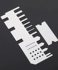 Stainless steel hobby etching plate from Pro Grade Model Tools Kit For Car Model Building And Metal Bending, copper tube molding tool