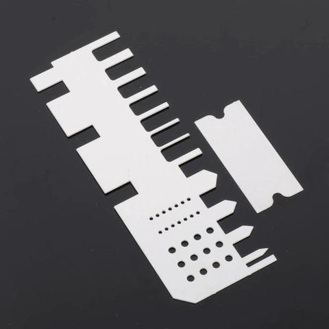 Stainless steel hobby etching plate from Pro Grade Model Tools Kit For Car Model Building And Metal Bending, copper tube molding tool