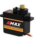 Emax ES08MAII 12g Analog RC Servo For 1 24 Axial SCX24 Bronco JLU Gladiator C10 Deadbolt B17 Upgrade Parts Black and Gold Design