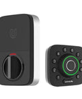 Smart Lock With Door Sensor And 7 In 1 Keyless Entry, Fingerprint ID, Auto Unlock, Smartphone Control, Built In WiFi Deadbolt For Home