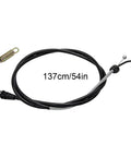 Drive Cable For Lawn Mowers 30 Inch Length Replacement Traction String Engine Control Line Pull Wire with spring end
