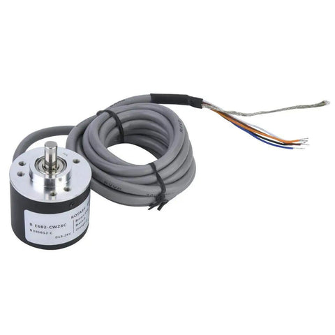 Incremental Rotary Encoder For Precision Motion, 5 To 26V DC Supply, 38mm Body, NPN Open Collector Output ABZ Signals shown